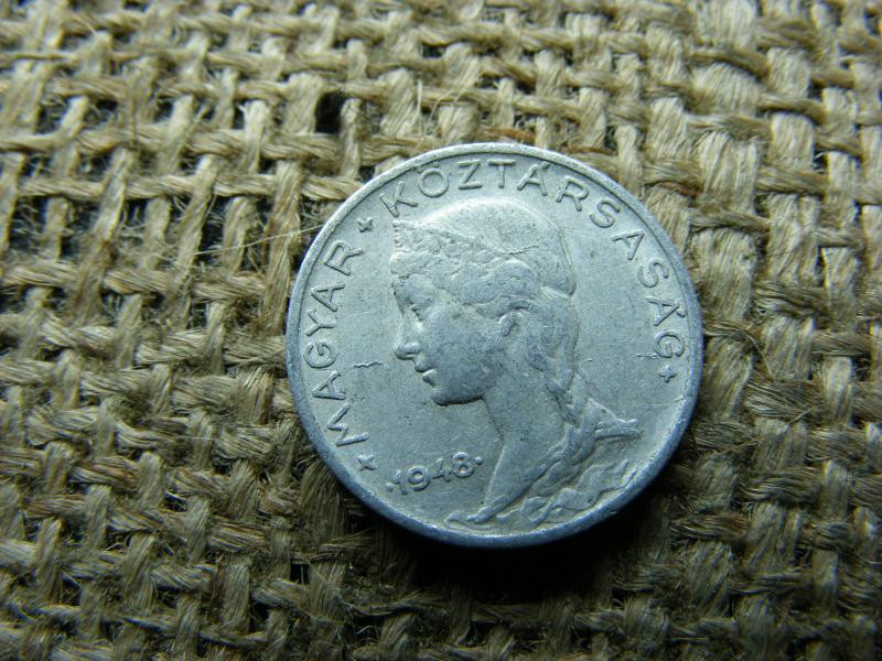 5 fillér 1948, Magyarország