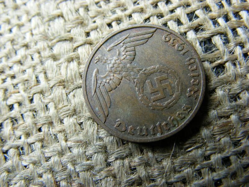 Birodalmi 1 pfennig, 1939 F