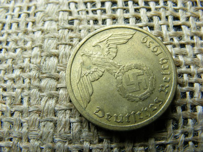 Birodalmi 10 pfennig, 1939 G