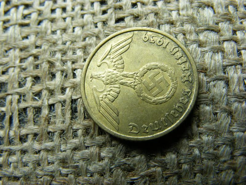 Birodalmi 5 pfennig, 1939, A