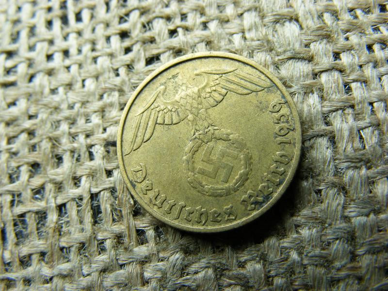 Birodalmi 5 pfennig, 1939, B jelzés