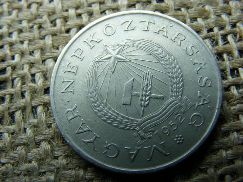2 forintos érme, 1952