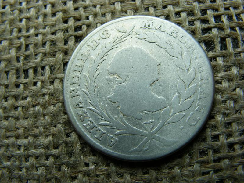 Ezüst 20 krajcár, 1763, S, ritka