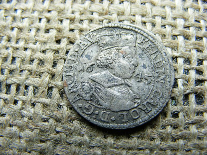 Ezüst 3 krajcár, 1643, Ferdinánd II.