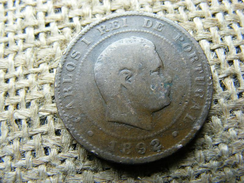 10 Reis, 1892, Portugália