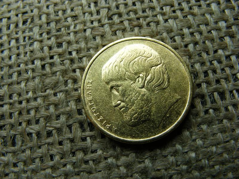 5 Drachma 1976, Aranyozott