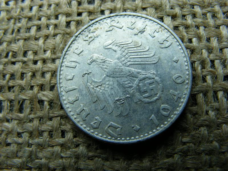 Birodalmi 50 pfennig, 1940 B