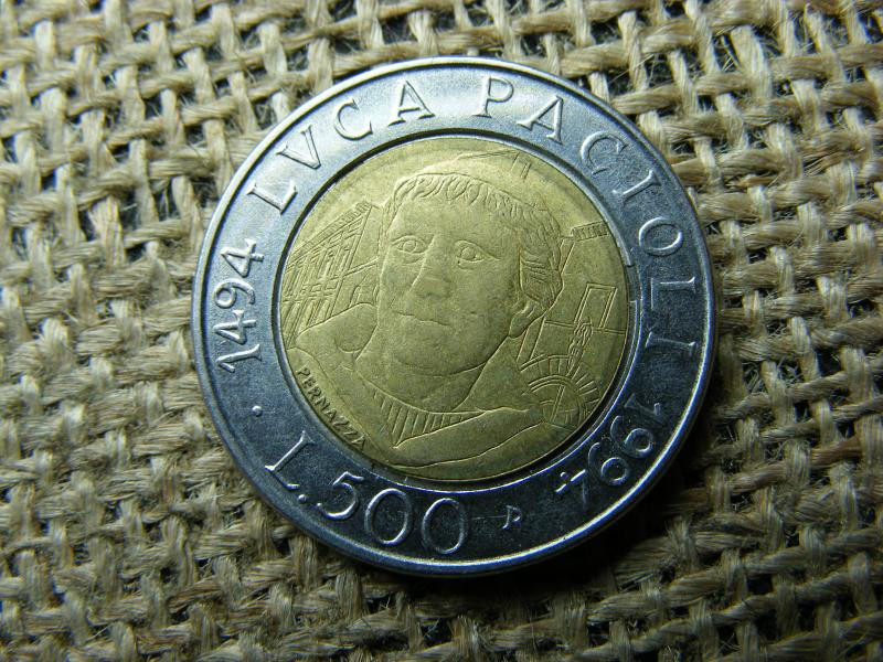 500 Lira, 1994, Olaszország