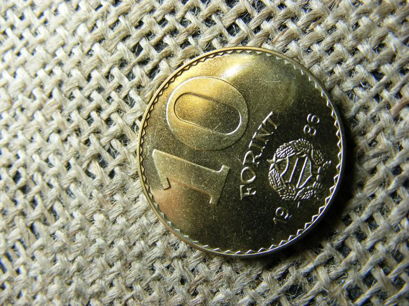 10 forintos érme, 1986