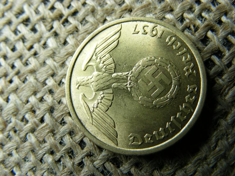 Birodalmi 10 pfennig, 1937, A jelzés