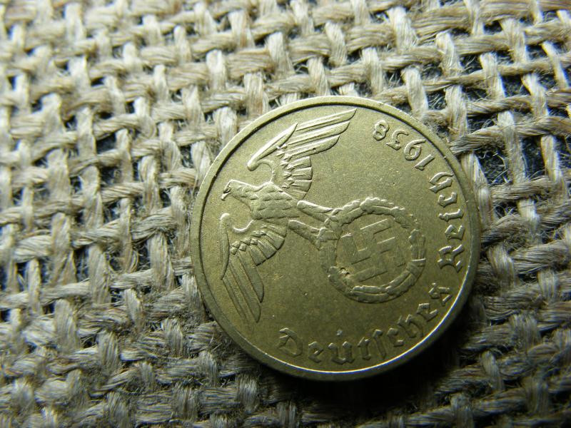 Birodalmi 5 Pfennig, 1938 G
