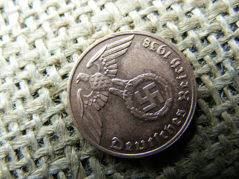 Birodalmi 1 pfennig, 1938 B, ritka