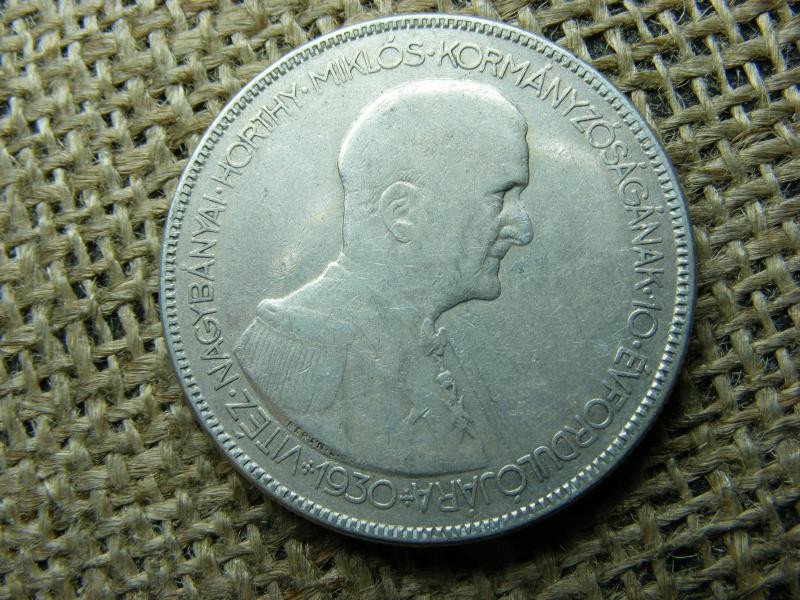 Ezüst 5 pengő, 1930, Horthy Miklós