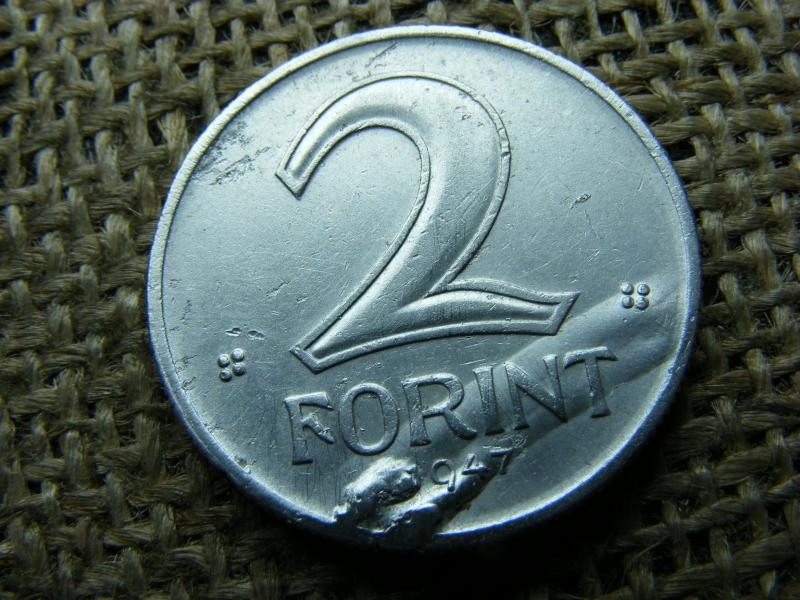 2 forintos érme, 1947