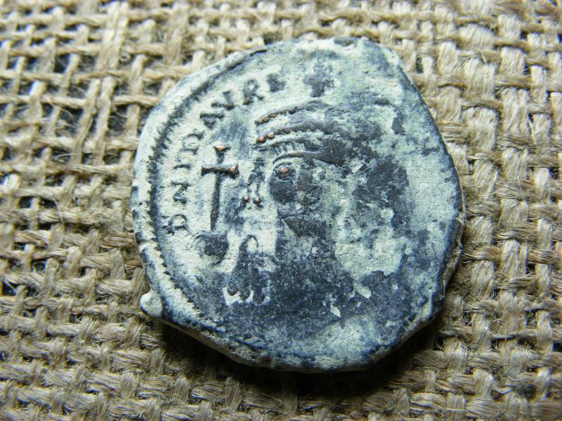 Maurice Tiberius Nagy Follis, 582-603, Konstantinápoly