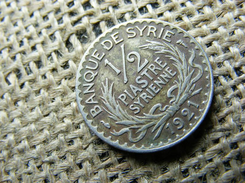 Szíria 1/2 Piastre, 1921