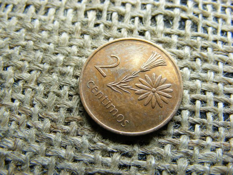 Mozambik 2 centimos, 1975