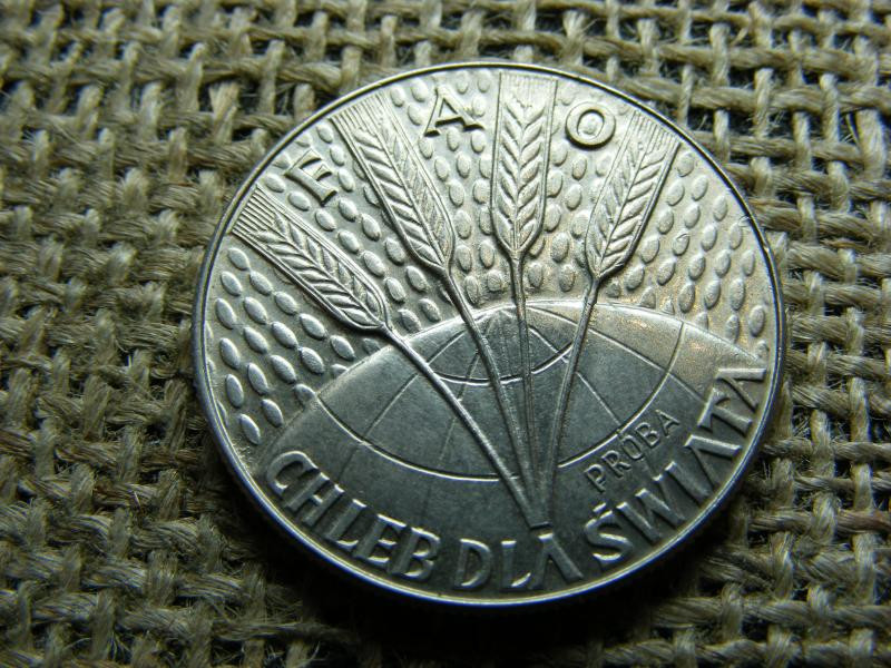 10 Zlotych, 1971, FAO Próbaveret