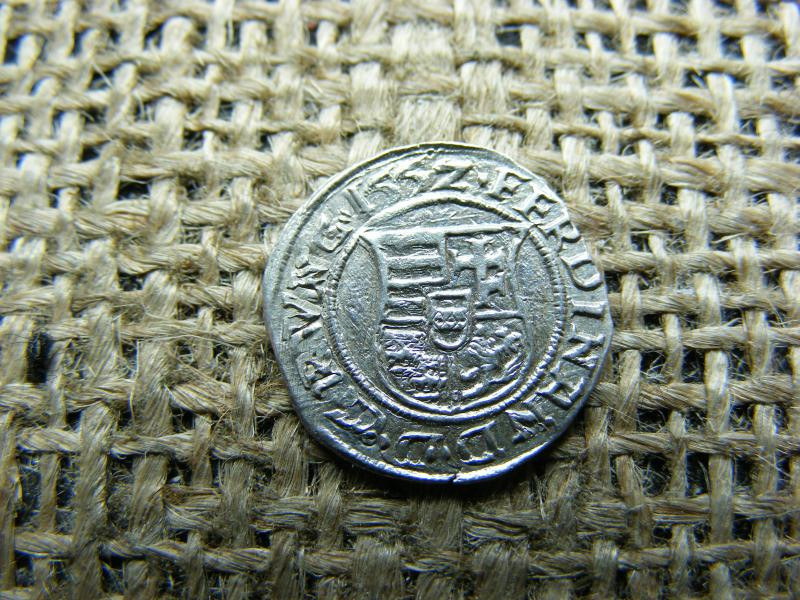 Ezüst Ferdinánd dénár, 1552, KB