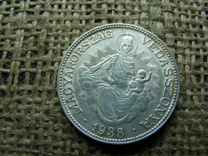 Ezüst 2 pengő, 1938