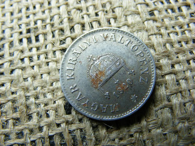10 fillér, 1920, Korona