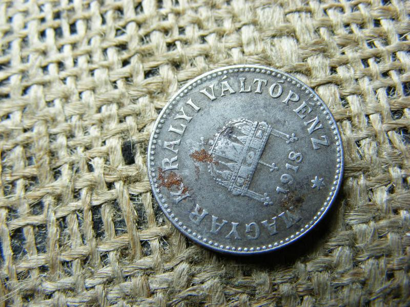 10 fillér, 1918, KB