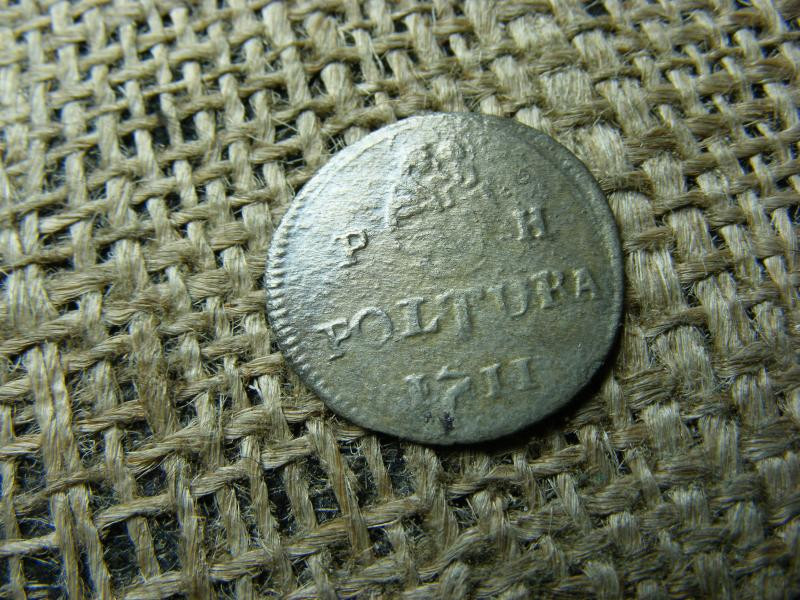 Ezüst Poltura, 1711, PH