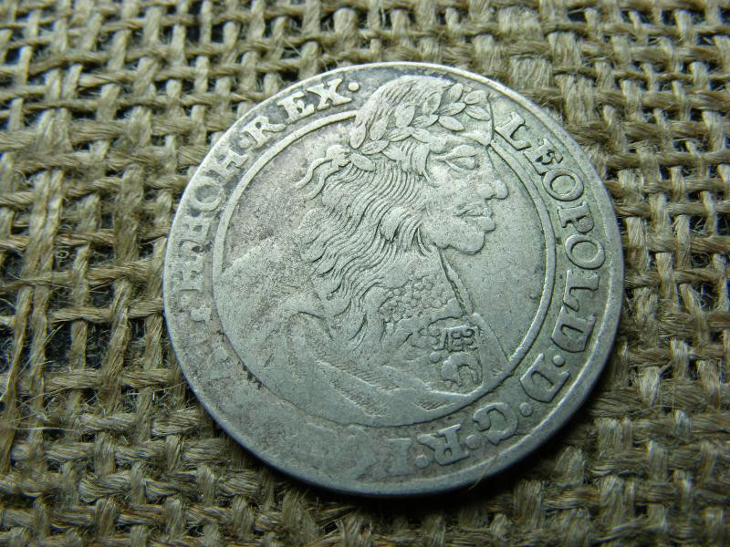 Lipót ezüst 15 krajcár, 1664, SHS, XV
