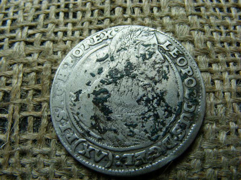 Lipót, 15 krajcár, 1662, GH Szilézia, ezüst