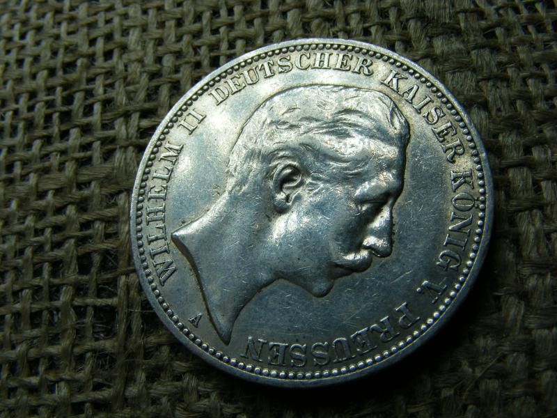 Birodalmi ezüst 3 márka, 1911