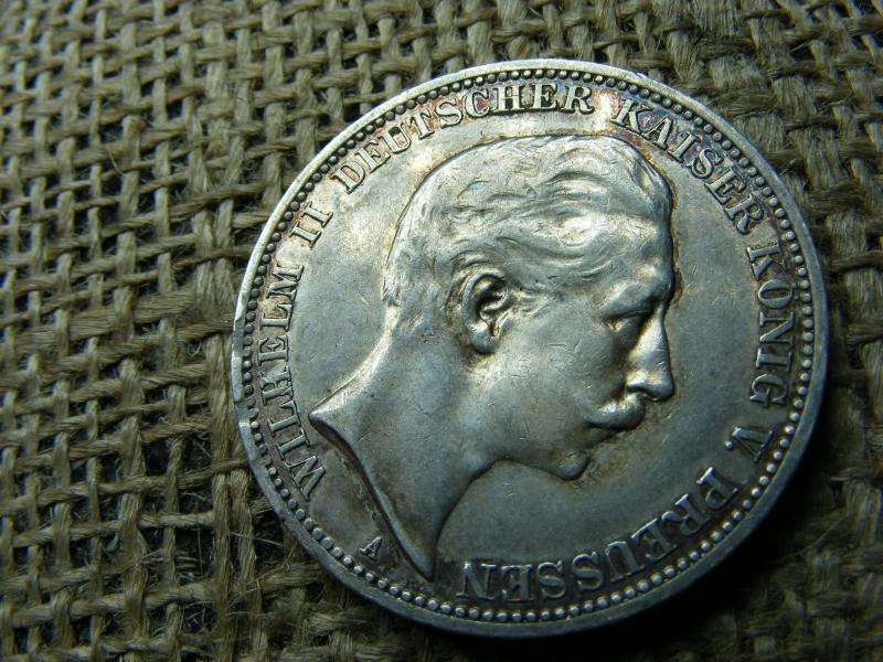 Birodalmi ezüst 3 márka, 1910