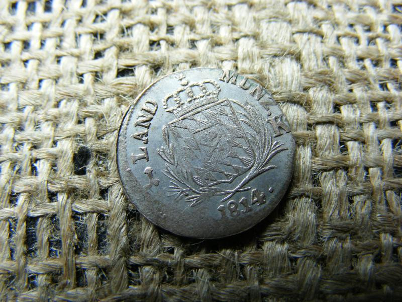 Ezüst 1 krajcár, 1814, kreuzer, verdehibás, félrevert