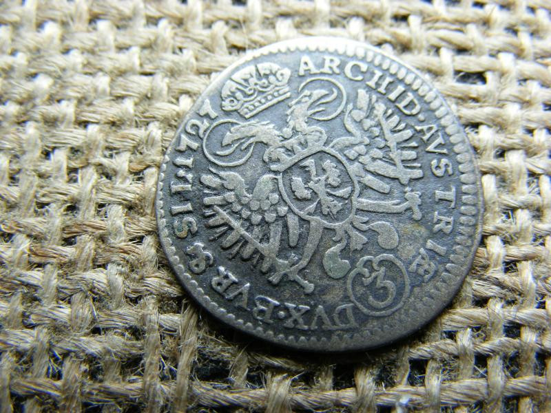 Ezüst 3 krajcár, 1727
