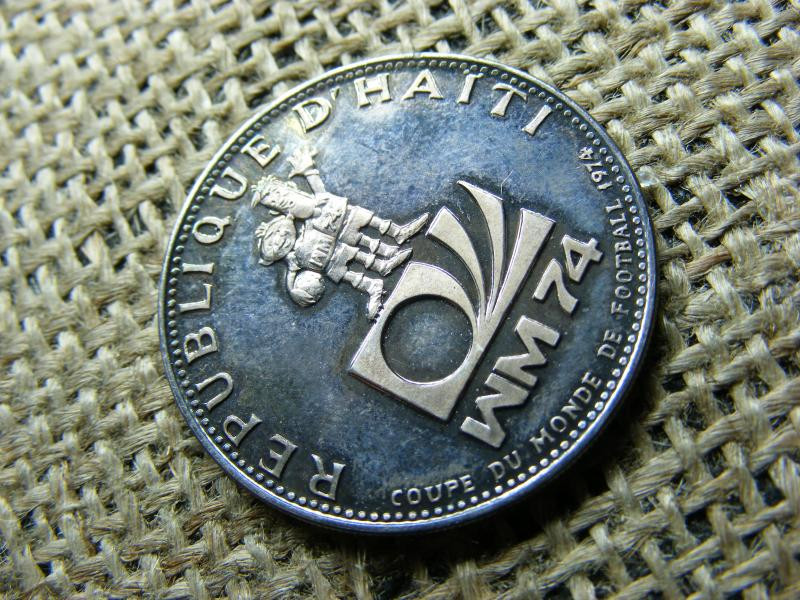 Ezüst 25 gourdes, 1974, PP