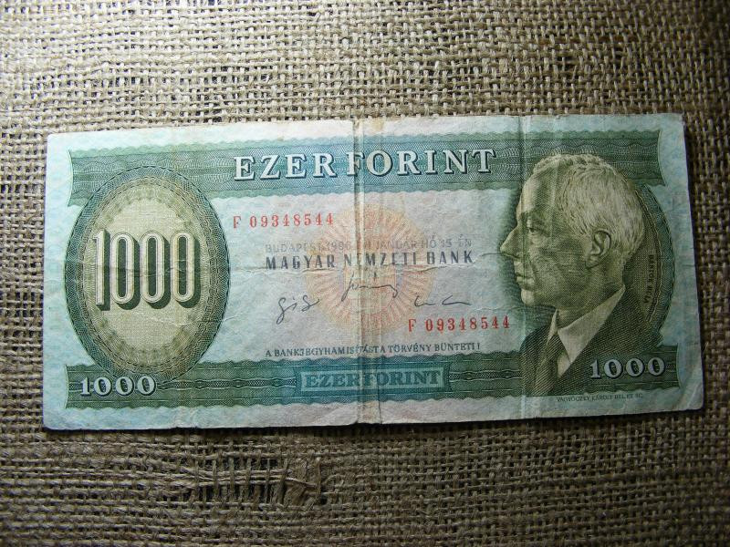 1000 forintos bankjegy, 1996, F sorozat