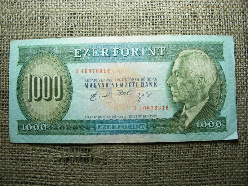1000 forintos bankjegy, 1992, D sorozat