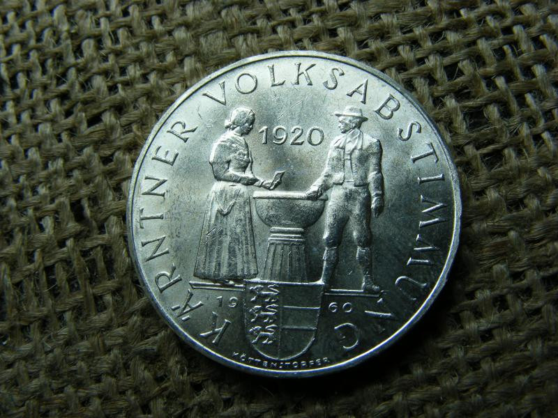 Ezüst 25 schilling, 1960, Ausztria