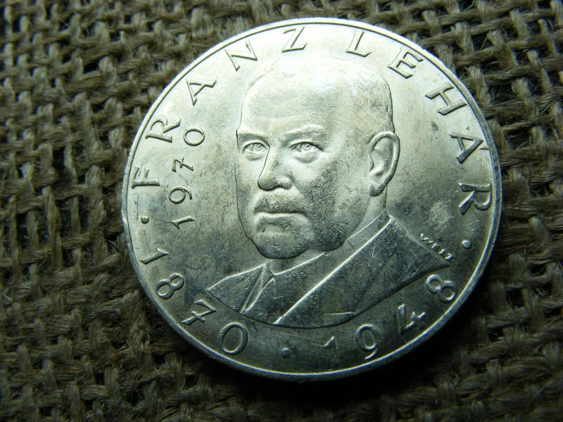 Ezüst 25 schilling, 1970