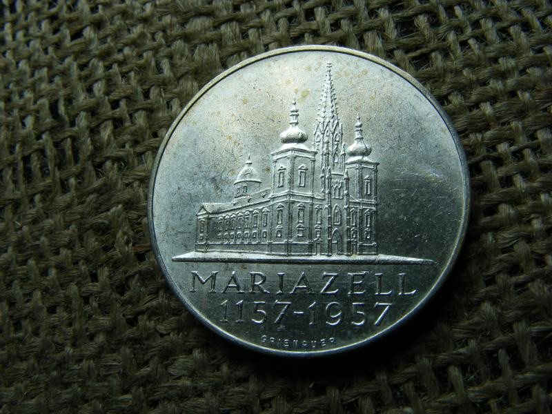 Ezüst 25 schilling, 1957