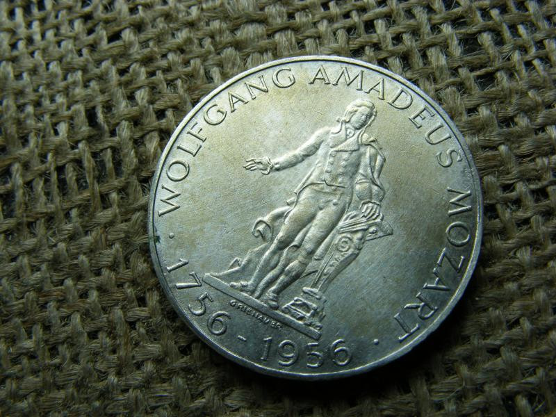 Ezüst 25 schilling, 1956