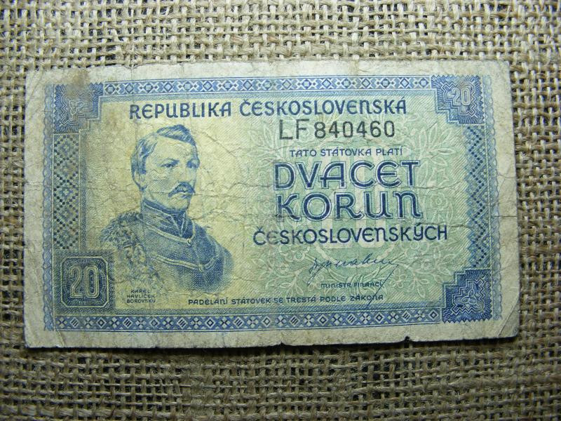 20 Korona, 1945, Dvacet Korun