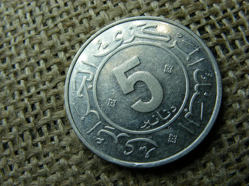 5 dinár 1984, Algéria