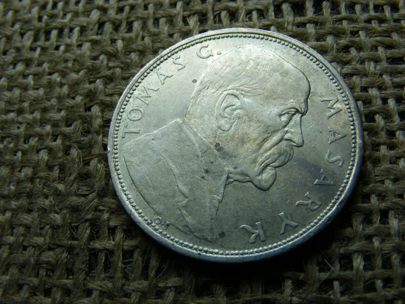 Ezüst 10 korona, 1928, Korun