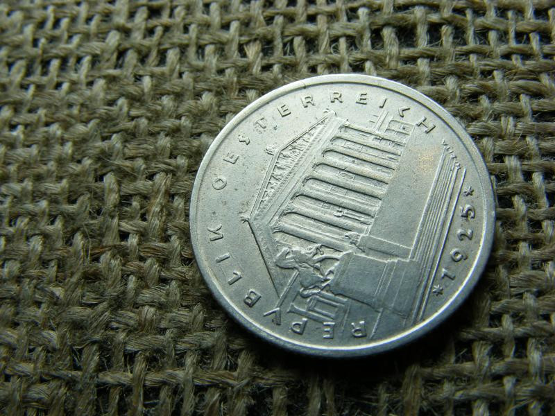 Ezüst 1 schilling, 1925, Ausztria