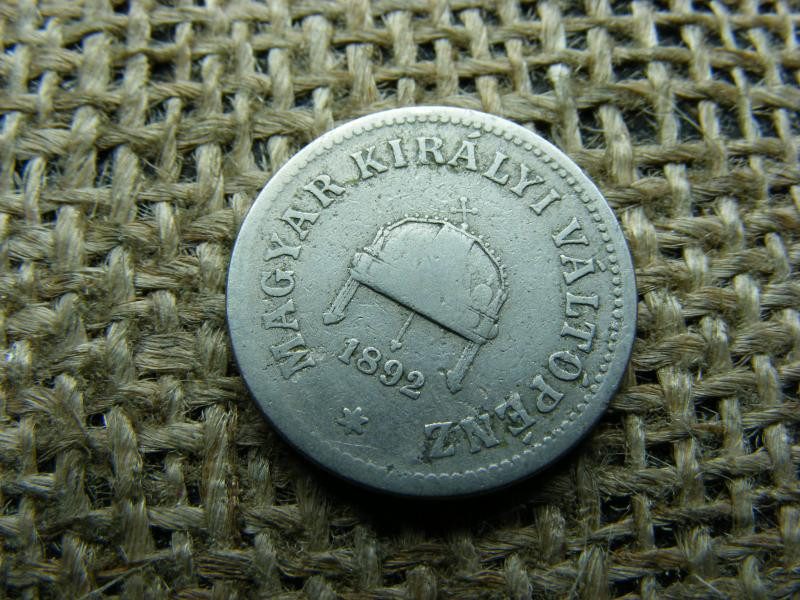 10 fillér, 1892, Korona