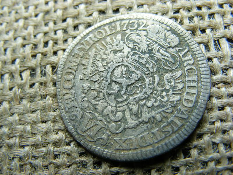 Ezüst 6 krajcár, 1732, Prága