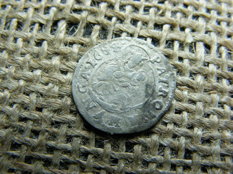 Lipót ezüst dénár, 1684