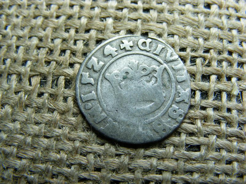 Ezüst 1/2 grosz, 1524