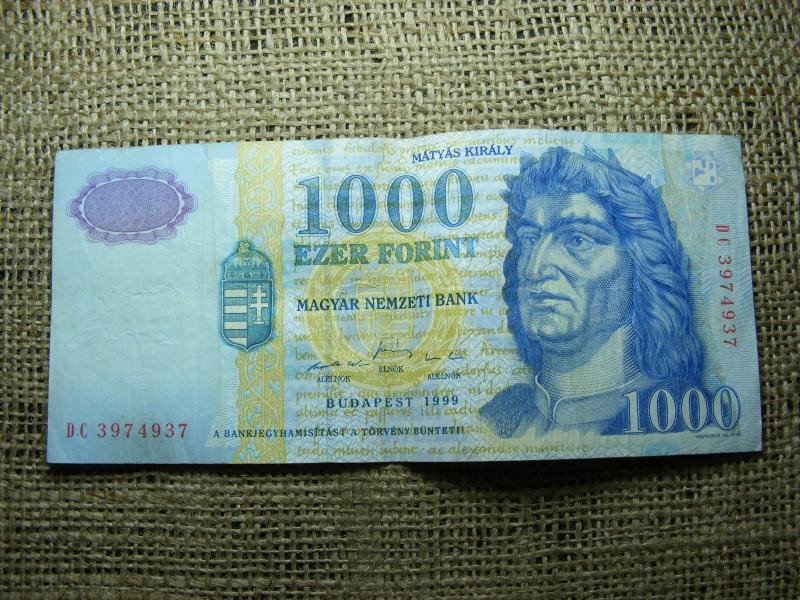 1000 forintos bankjegy, 1999, DC sorozat