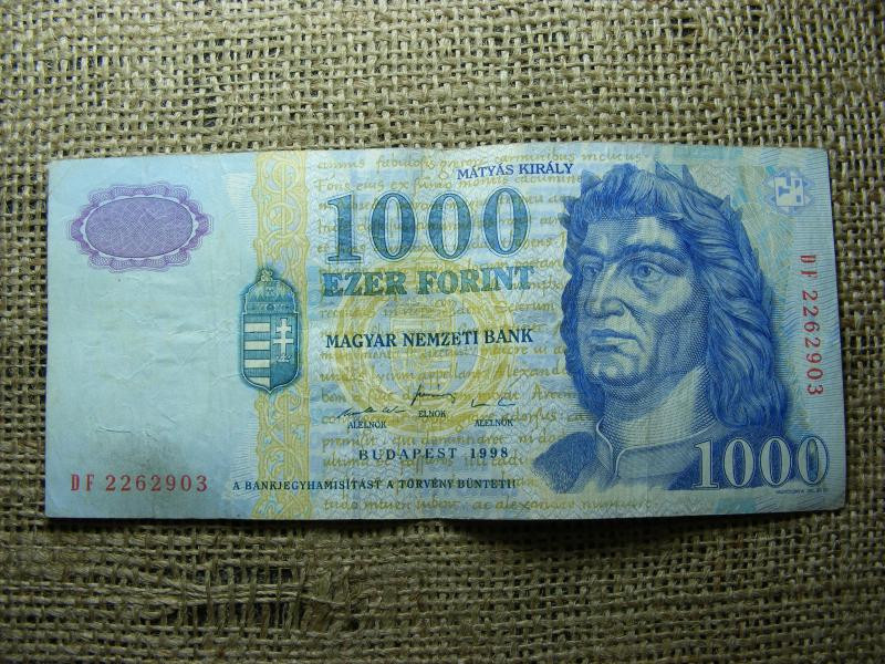 1000 forintos bankjegy, 1998, DF